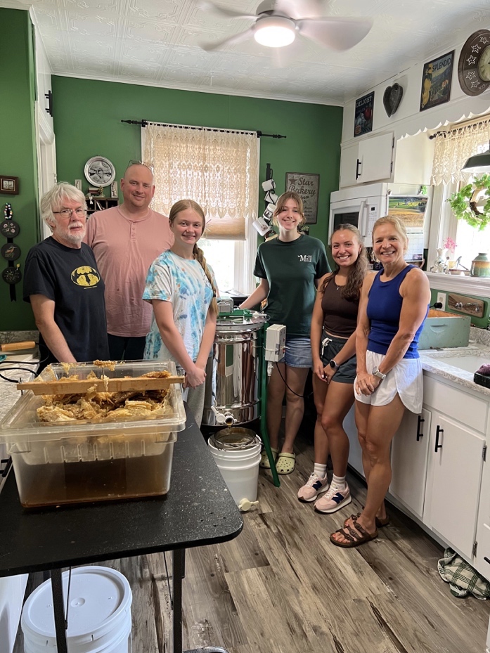 honey extraction party